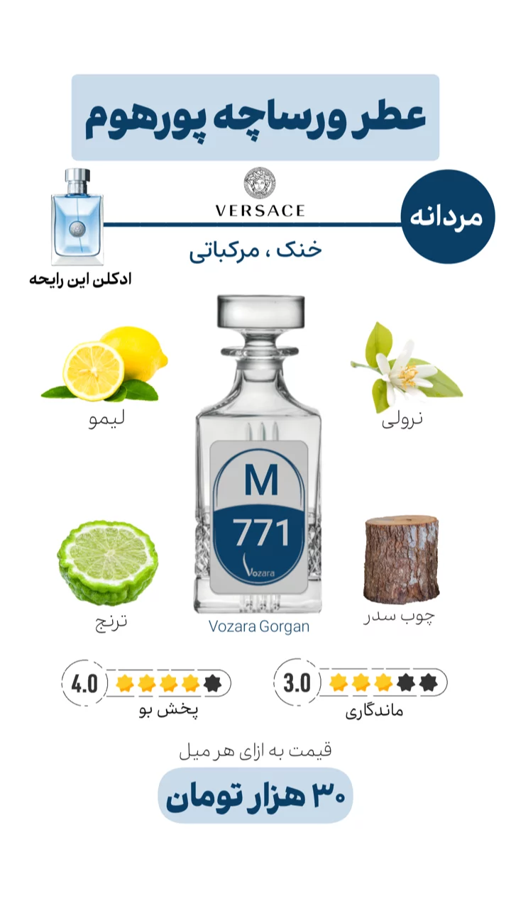 استوری هایلایت عطر مردانه
