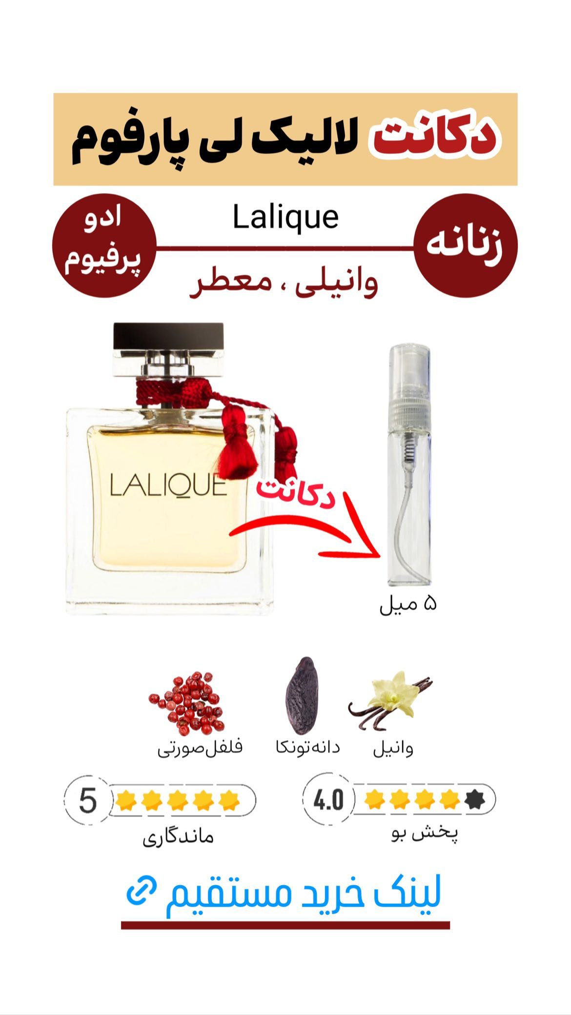 استوری هایلایت دکانت
