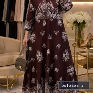 پیراهن کلوش حاشیه دار یسنا - terendimode گرگان