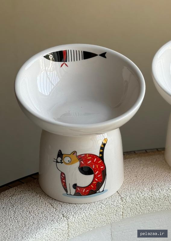خرید و قیمت ظرف گربه کد ۲۲ از azhooceramic ظرف گربه کد ۲۲ - azhooceramic گرگان