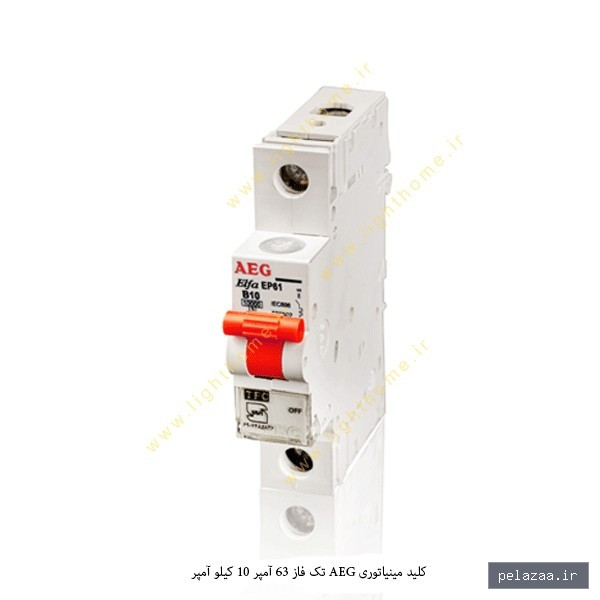 خرید و قیمت فیوز مینیاتوری تک فاز 63 آمپر AEG از elecan فیوز مینیاتوری تک فاز 63 آمپر AEG - elecan گرگان