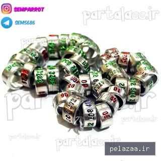 خرید و قیمت حلقه پای کبوتر پلاک پا بسته ۱۰ عددی با حک شماره موبایل و کد از partalaee حلقه پای کبوتر پلاک پا بسته ۱۰ عددی با حک شماره موبایل و کد - partalaee گرگان
