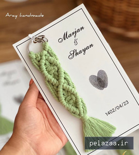 گیفت کارت عروسی مکرومه - pipotigift گرگان