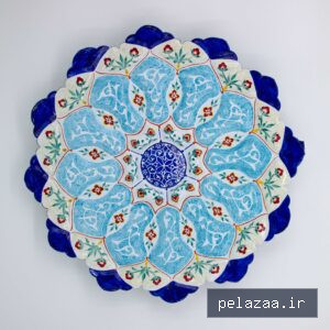 بشقاب میناکاری شده سایز 24 – کد - torall گرگان