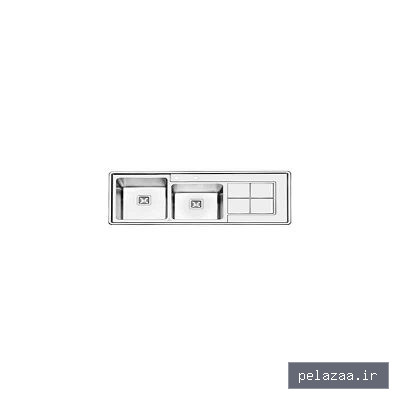 خرید و قیمت سینک ظرفشویی پرنیان استیل مدل 1213 راست از khaniholding سینک ظرفشویی پرنیان استیل مدل 1213 راست - khaniholding گرگان