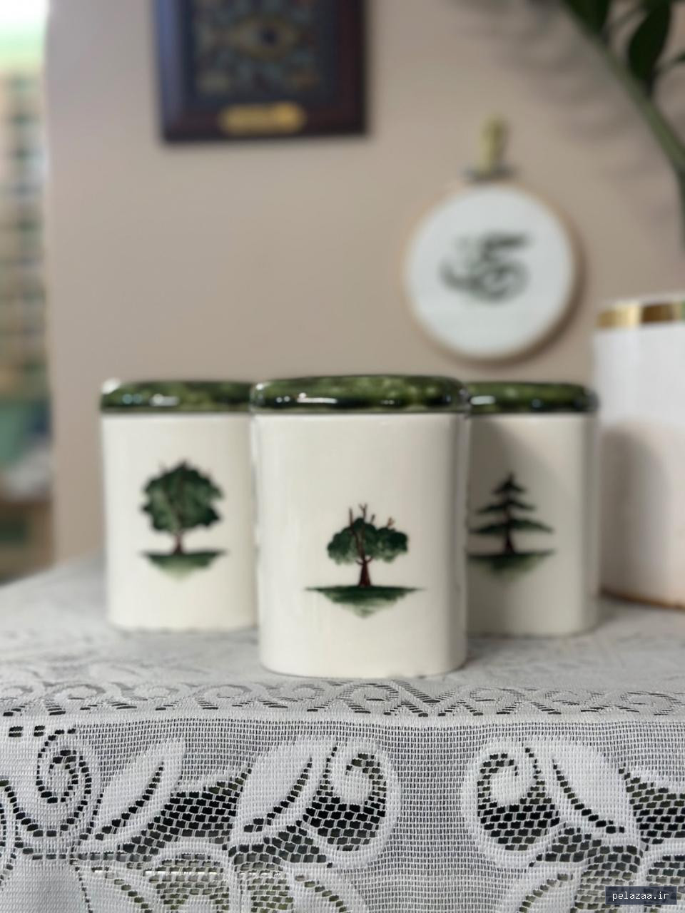بانکه سرامیکی طرح جنگل - hobceramics گرگان
