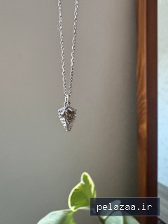 گردنبند نقره دانه کاج - titilaccessories گرگان