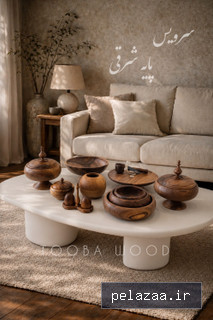سرویس پذیرایی شرقی 4تکه اصلی - tooba-wood گرگان