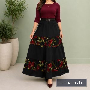 دامن نخی بهاره t8062 - terendimode گرگان