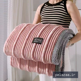 پتو چهار فصل پلیسه سری جدید تراکم بالا با وزن ۱ ۵۰۰ گرم سایز ۲۳۰*۲۰۰ - termeh-shop گرگان