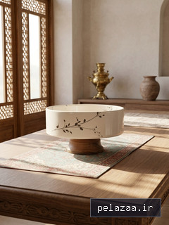 میوه خوری چوب سرامیک - yara-artstudio گرگان