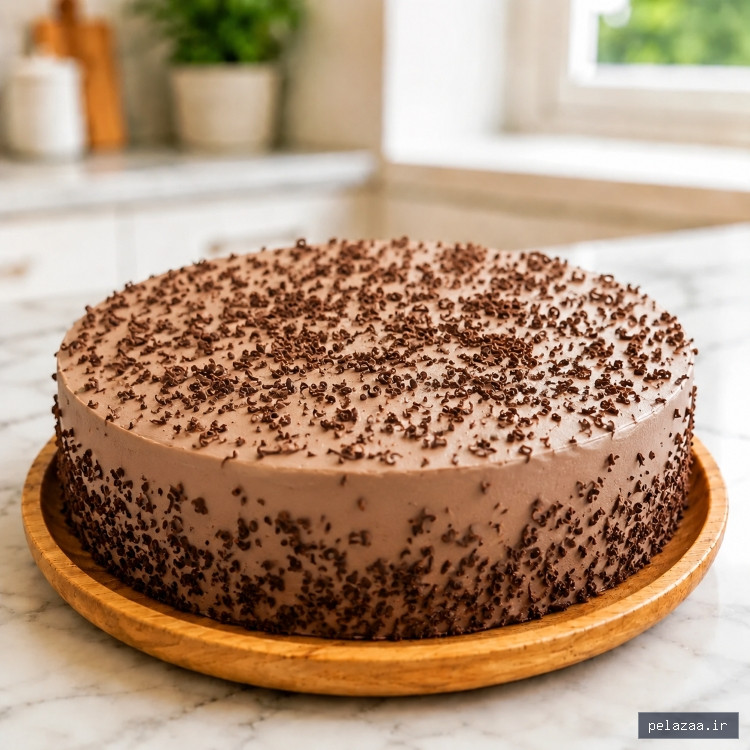 کیک شکلاتی خامه‌ای - raycakeshop گرگان