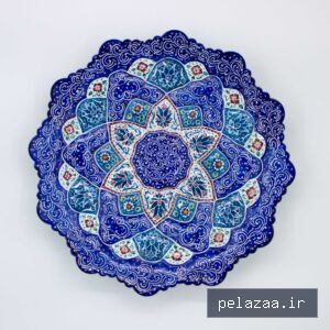 بشقاب مینا کاری شده سایز 20 – کد - torall گرگان