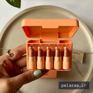 پک پنج تایی رژ مینی بافت مات و مخملی - zheo-beauty گرگان