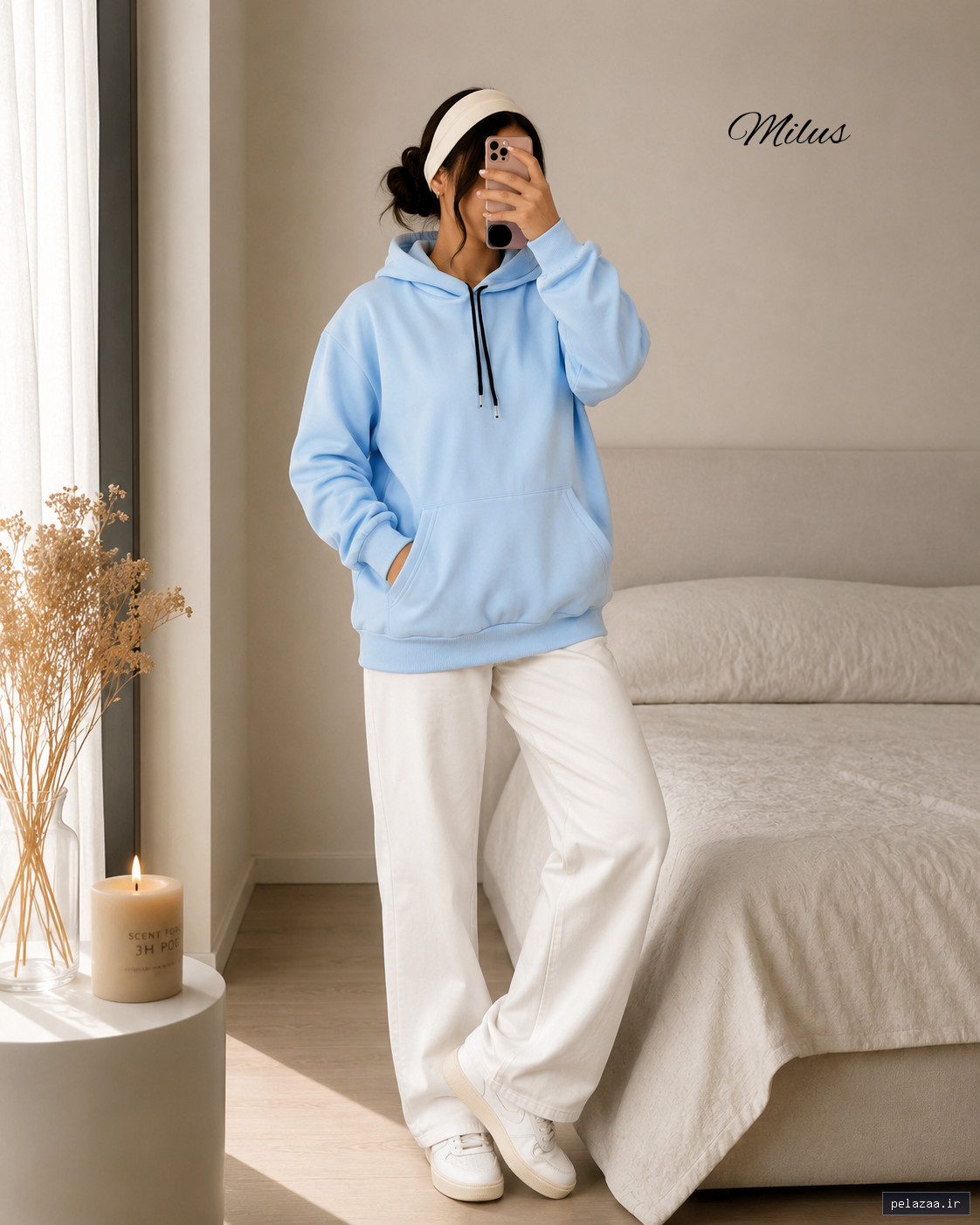 لباس زنانه هودی توکرک رِینبو - milusboutique گرگان