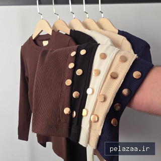 بلیز یقه گرد طرح zara - negaarinmode گرگان