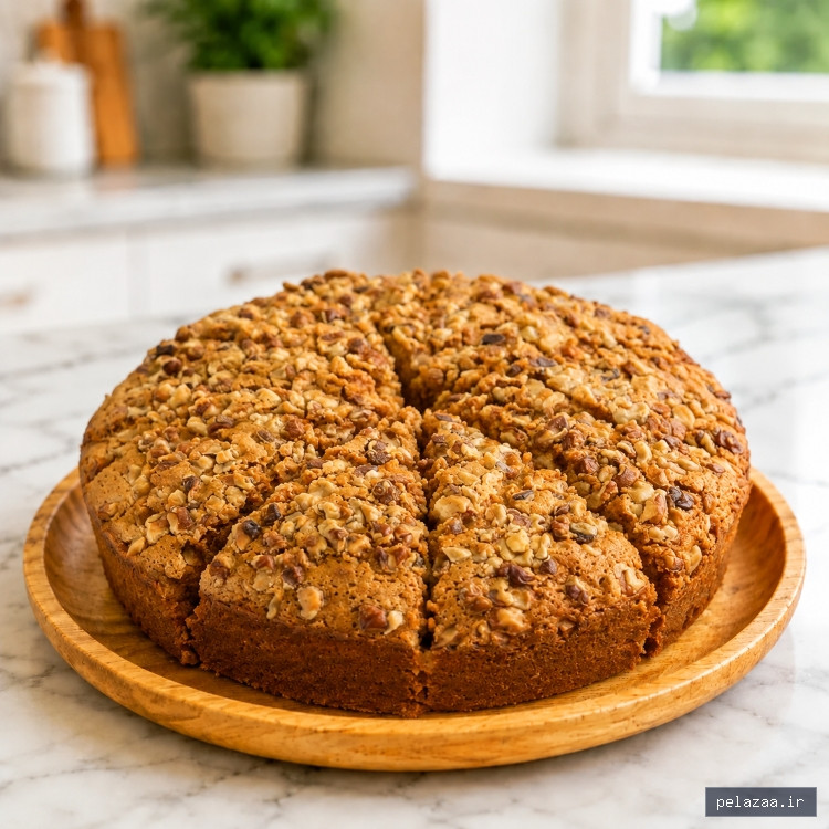 کیک هویج و گردو - raycakeshop گرگان