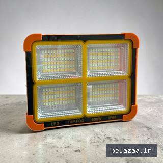 چراغ خورشیدی 600 وات اورجینال با پنل و پاوربانک | مناسب باغ، ویلا و قطعی برق - gadgetara گرگان