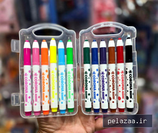 خرید و قیمت ماژیک 12 رنگ مقوا CORONA از funzzi ماژیک 12 رنگ مقوا CORONA - funzzi گرگان