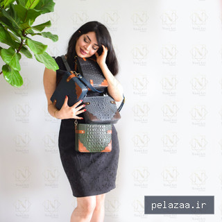 خرید و قیمت کیف دوشی زنانه چرم طبیعی مدل نور از nourartleather کیف دوشی زنانه چرم طبیعی مدل نور - nourartleather گرگان