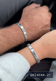 دستبند چارم استیل حک اول اسم - sepidarcollection گرگان