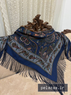 چارقد آبی خوشرنگ۲۰۲۹ - turkmenscarf گرگان