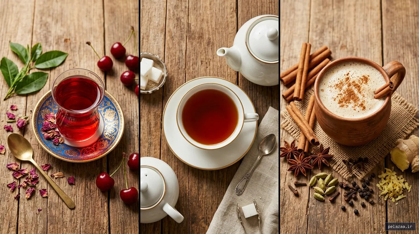 تفاوت چای بهاره گیلان، چای سریلانکا و چای ماسالا در چیست؟ - rosteryaghmiyan گرگان