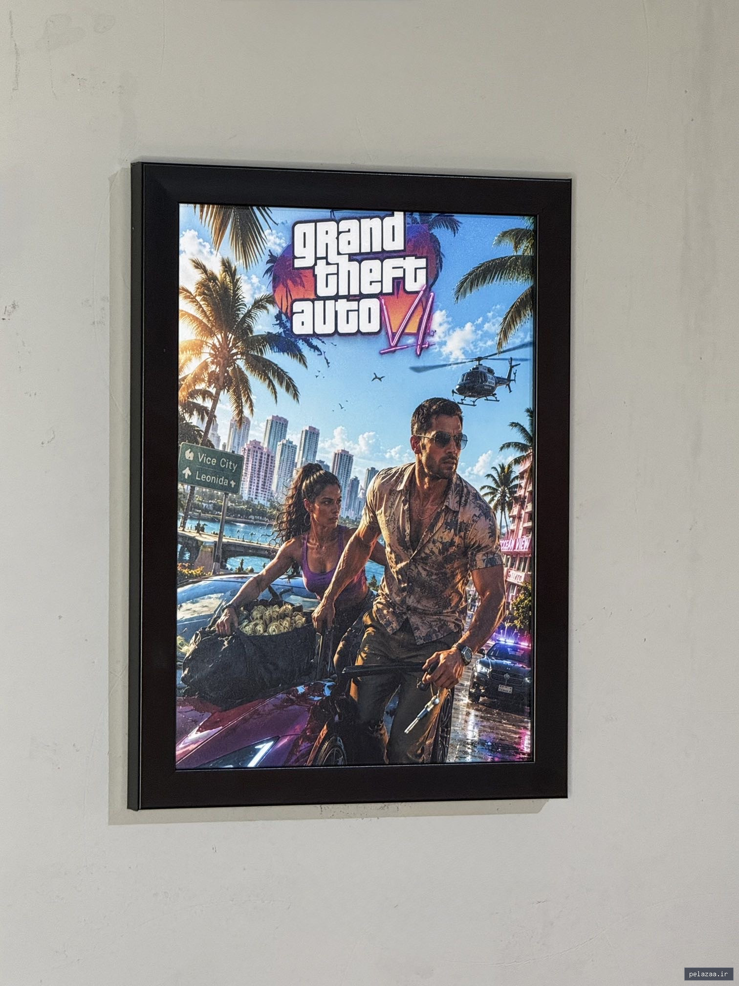 خرید و قیمت تابلو GTA VI سایز A4 از felichitaa تابلو GTA VI سایز A4 - felichitaa گرگان