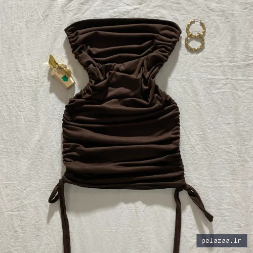 خرید و قیمت پیراهن گت دار قهوه ای از vioulet پیراهن گت دار قهوه ای - vioulet گرگان