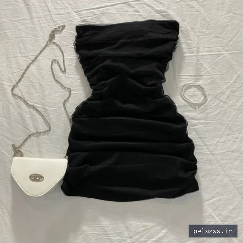خرید و قیمت پیراهن تور مشکی از vioulet پیراهن تور مشکی - vioulet گرگان