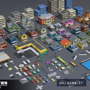 پکیج شهر کارتونی(Simple City) - buildyaar گرگان