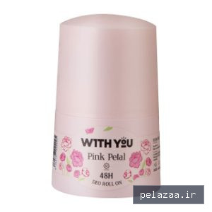 مام رول ضد تعریق ویت یو مدل Pink Petal حجم 50 میلی لیتر - animoon گرگان