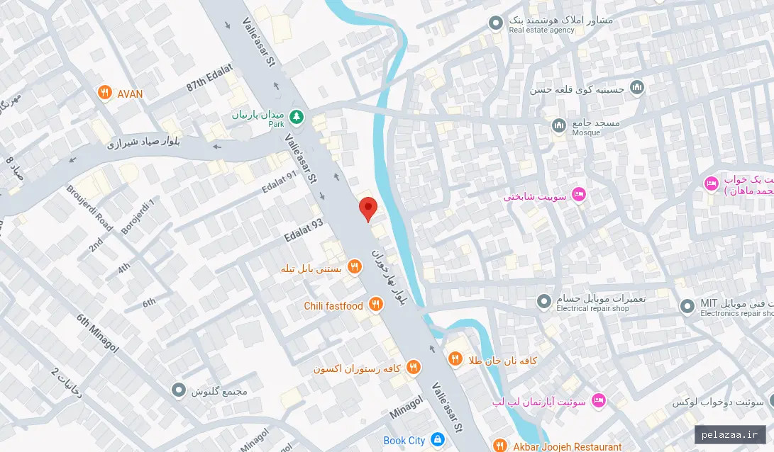 موقعیت مکانی بن‌باما روی نقشه - bonbama گرگان