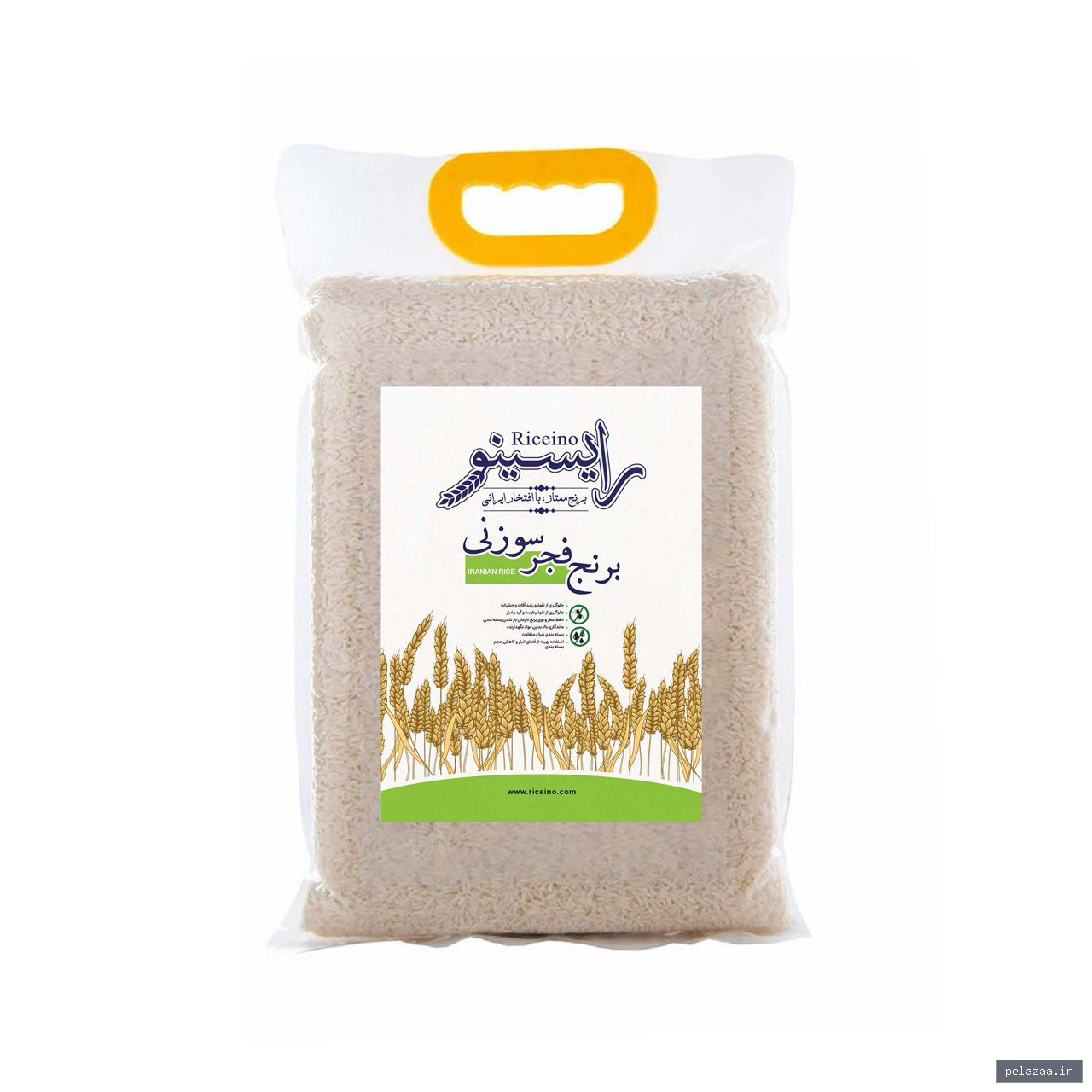 خرید و قیمت برنج فجر سوزنی وکیوم از riceino برنج فجر سوزنی وکیوم - riceino گرگان