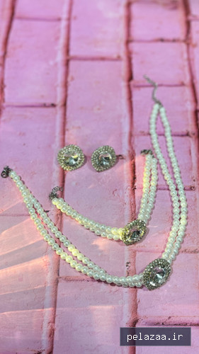 خرید و قیمت نیم ست چوکر با گوشواره از analiaccessory نیم ست چوکر با گوشواره - analiaccessory گرگان