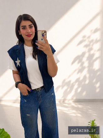 خرید و قیمت وست جین ستاره از mahlinboutique وست جین ستاره - mahlinboutique گرگان