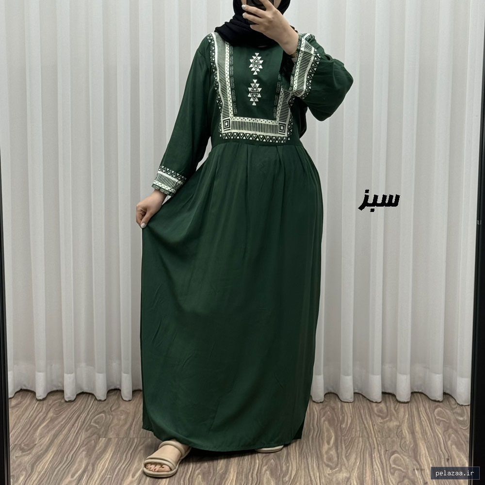پیراهن ساحلی مدل سرخپوستی کد A1879 - samuelshop گرگان